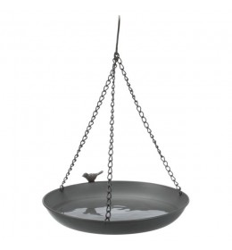 Bazen pojilište za ptice viseće od metala 2.200ml/30cm
