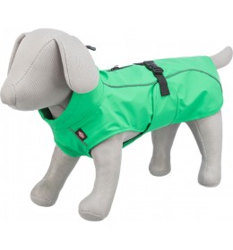 Kišni mantil za pse Vimy zeleni leđa 30cm