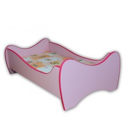 Dečiji krevet Midi Colour pink 160x80
