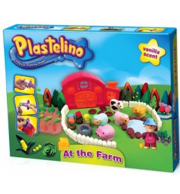 Plastelin set farma Plastelino 