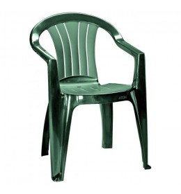 Plastična stolica Cheya zelena