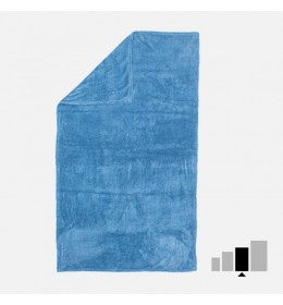 Peškir od mikrovlakana L  80x130 plavi