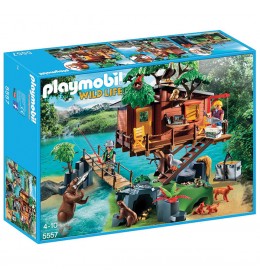 Playmobil Wild Life: Kuća na drvetu avantura