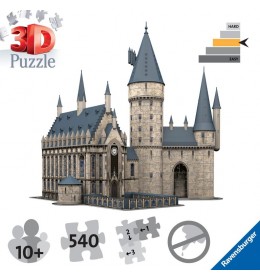 Puzle 3D Hogwart Castle Harry Potter zamak
