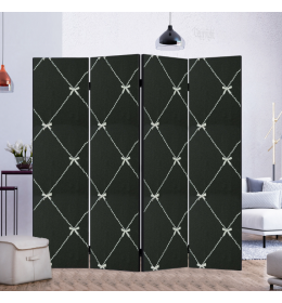 Paravan romb black 5 krila 250x175cm