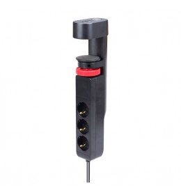 Razvodnik sa 3 mesta 1,5m 1.5 mm2 + USB