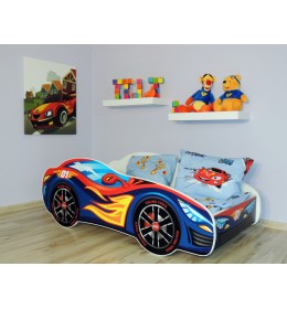 Dečiji krevet Racing Car – Red Blue 160x80cm