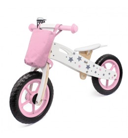 Balance Bike 755 Bicikl bez pedala za decu Roze