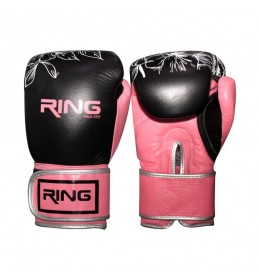 RING rukavice za boks 10 OZ kožne - RS 3311-10 rose