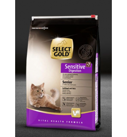 SG CAT Sensitive Senior digestion živina i pirinač 400g