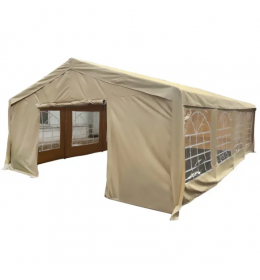 Paviljon bež sa stranicama 5x8x2.6m