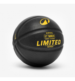 Crno-zlatna lopta za košarku BT500 GRIP  veličina 7