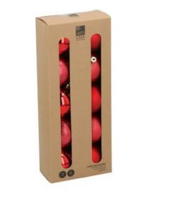 Kugle 10kom d6cm crvene