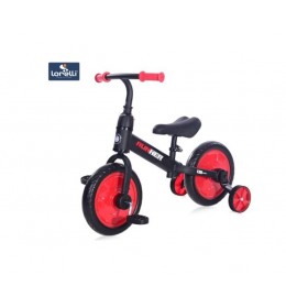 Balance bike runner 2u1 black&red 10410030008