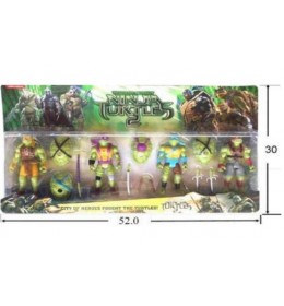 Set figura na blisteru nindza Kornjače 020784