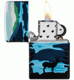 Zippo Upaljač Deer Landscape Design