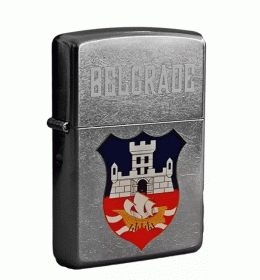 Zippo upaljač Beograd grb