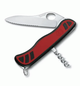 Victorinox nož Alpiner Grip Red/Black