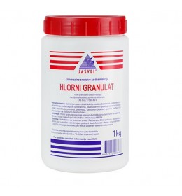 Hlorni granulat 1kg Jasvel 