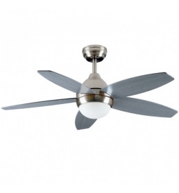 Plafonski ventilator sa osvetljenjem siva ESTIA