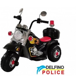 Motor na akumulator Delfino Police Crni 