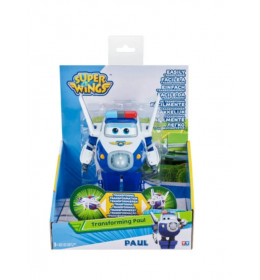 Super Wings Police Paul 16.51 x12.7 x24.1cm