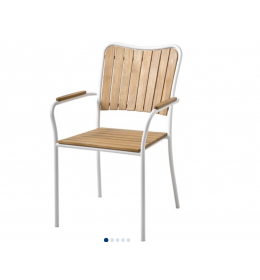 Baštenska stolica Bistra nature/bela
