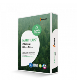 Fotokopir papir Mondi Nautilus A4 80gr100% reciklirani 1/500