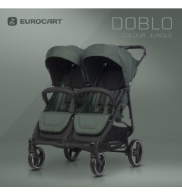 Kolica za blizance DOBLO JUNGLE brenda EURO-CART
