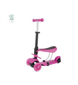 Trotinet Scooter 3u1 S979A PINK S979apk 