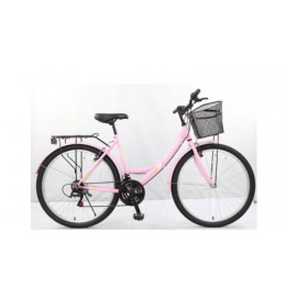 Gradski Bicikl Aurora 27.5" belo-roze 1133630