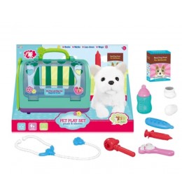 Plush igračka plišana veterinarski set interaktivna