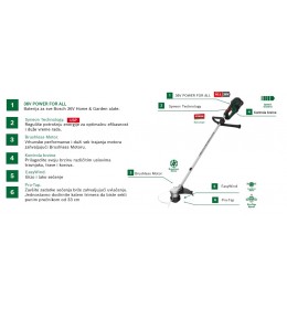 Akumulatorski trimer za travu AdvancedGrassCut 36V-33