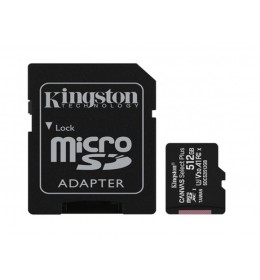 Memorije kartice KINGSTON SDCS2/512GB/microSD/512GB/100MB/s-85MB/s+adapter