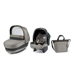 Set nosiljka, autosedište i torba Modular Elite Grey