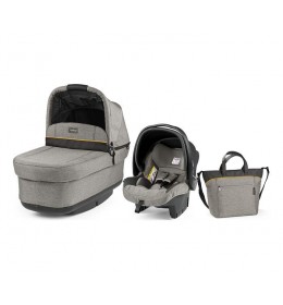 Set nosiljka, autosedište i torba Modular Pop Up Luxe Grey