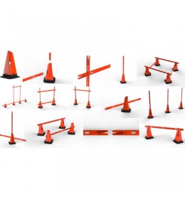 Šipke za fudbalski trening modular 90 cm duplo pakovanje 