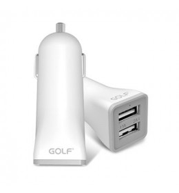 Auto punjač 2USB 2.1A/1A GOLF GF-C2