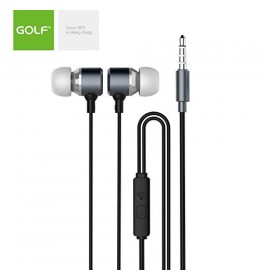Slušalice + mirofon GOLF GF-M20 sive