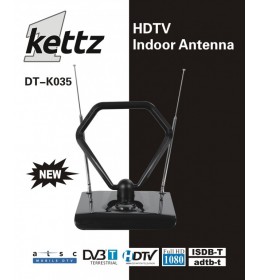 Sobna TV/FM antena Kettz DT-K035 + pojačivač