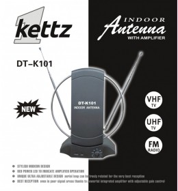 Sobna TV/FM antena Kettz DT-K101 + pojačivač