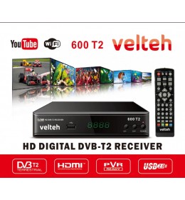 DVB-T2 Digitalni risiver Velteh 600T2 00T203