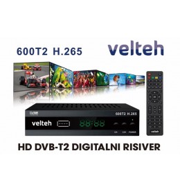 DVB-T2 Digitalni risiver Velteh 00T204