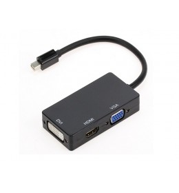 Mini DisplayPort na HDMI+VGA+DVI DHV-59 54-708