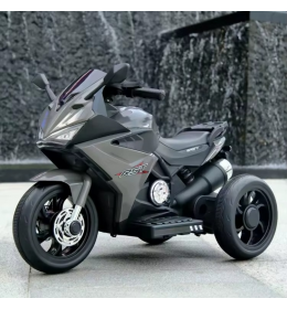 Dečiji Motor na akumulator na 3 točka 6V sivi