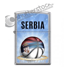 Serbia Basketball Design