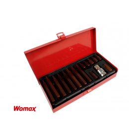 Ključ Torx nasadni set 16kom Womax