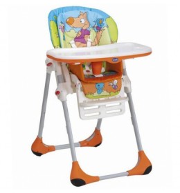 Stolica za hranjenje Chicco Polly 2u1 Wood Friends