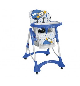 Stolica za hranjenje Elite Blue Baby Owls