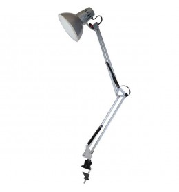 Stona tehnička lampa sa stegom Elit EL7944 srebrna